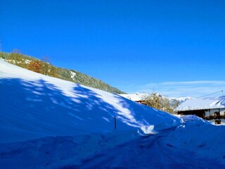 Hofansicht Winter