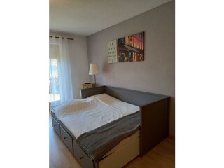 Wohnzimmer mit 2. Schlafmöglichkeit