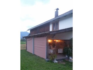 Fewo Zuhaus Pergola außen