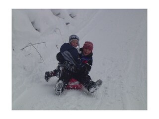 Rodelbahn ganz in der Nähe