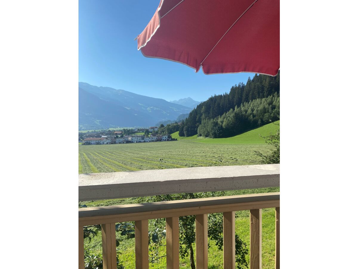 blick vom balkon