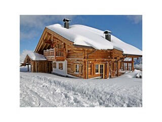 Ziehweg zum Chalet