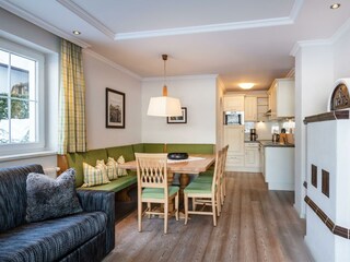 Küche und Essbereich Alpengarten