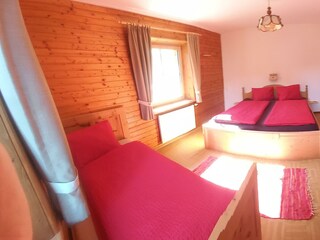 Dreibettzimmer