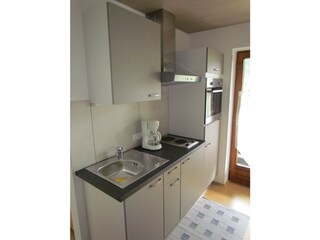 Küchenzeile Ferienwohnung Klein