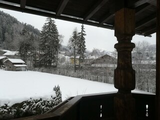 Ausblick Ferienwohnung Klein