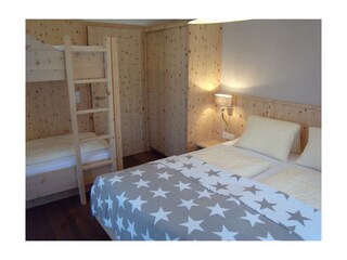Zirbenzimmer mit Etagenbett