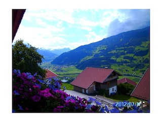Balkon mit Panorama südl