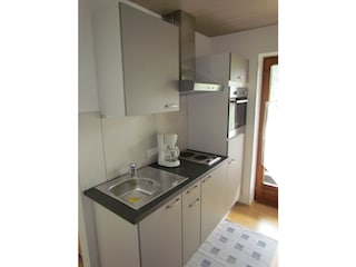 Küchenzeile Ferienwohnung Klein