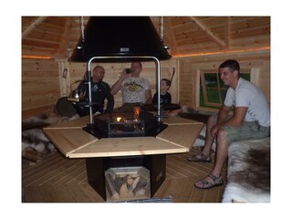 Grillhütte innen