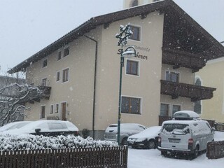 Haus im Winter