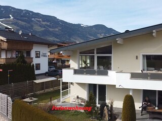 Haus Schatz Luftbildansicht