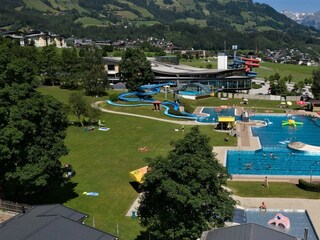 Außenansicht Erlebnisfreibad & Erlebnistherme Zill