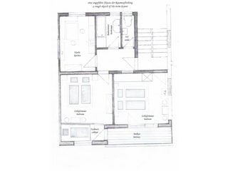 Apartment Mansarde 2 bis 5 Personen