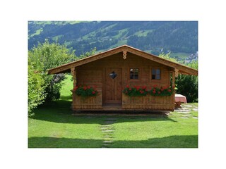 Unser gemütliches Gartenhaus