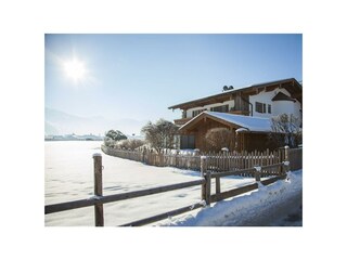 Unser Haus im Winter