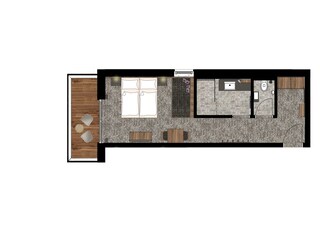 Grundriss Doppelzimmer Classic