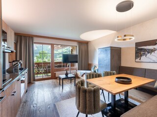 Appartement Comfort mit Balkon mit Bergblick