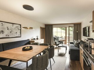 Wohn- und Essbereich im Penthouse Deluxe Large