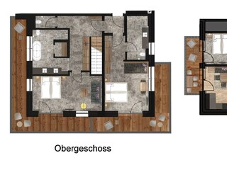 Grundriss Kristallchalet Deluxe Large