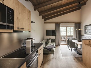 Stylische Appartements mit Sichtdachstuhl