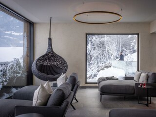 Ruheraum mit Hangelounge