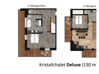 Grundriss Kristallchalet Deluxe