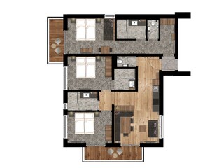Grundriss Penthouse Superior