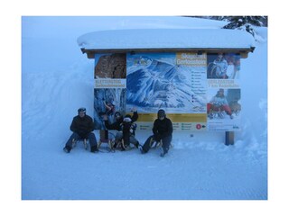 Rodelspass mit Familie Gerlosstein