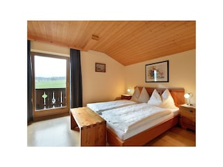 Appartement Zillertalblick Schlafzimmer1