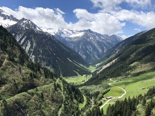 Ausblick Staumauer Ziilergrund