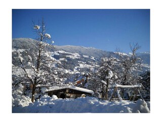 Brixnerhof Garten Winter