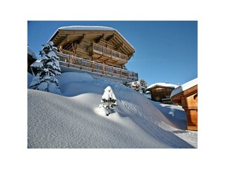 Das Chalet Villa Alpin im Winter