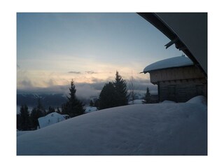 Ausblick von der Terrasse