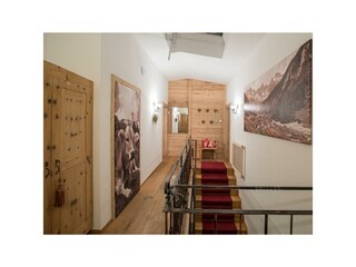 Treppenaufgang zur Wohnung