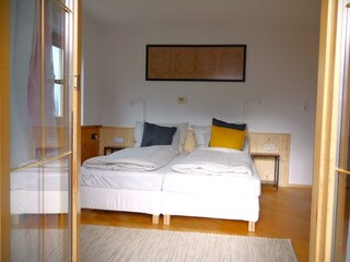 Wohnzimmer bei vierer oder fünfer Belegung.