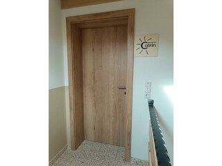 Eingang Appartement Catrin