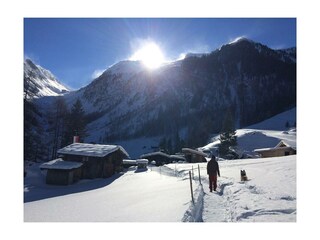Winterwanderung ins Schwarzachtal