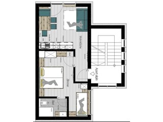 Grundriss Apart alpin