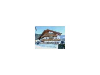 Haus im Winter