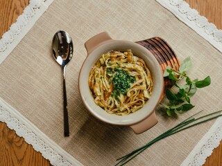 Liebstöckl Frittatensuppe