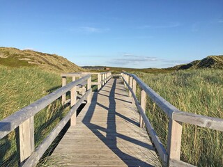Weg durch die Dünen