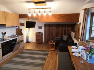 Spieljochblick Wohnküche