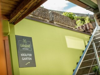 Kräutergarten Treppe