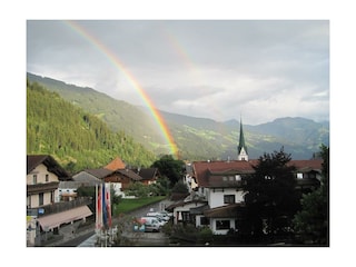 Aussicht vom Balkon