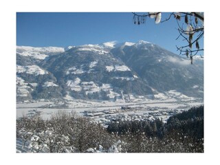Gasthaus Goglhof Fügenberg - Ausblick Winter