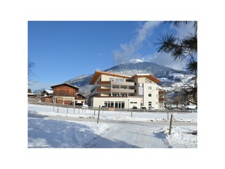 Winteransicht Aparthotel AlpTirol