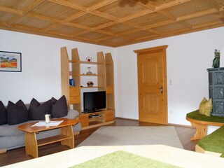 Bauernstube mit Fernsehecke