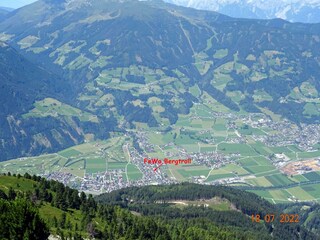 Lage FeWo Bergtroll in Uderns