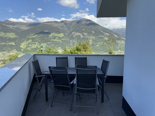 Apartment B Balkon/Terrasse